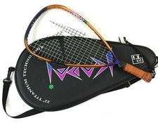 KADAI Racquetball Racquet 22" Titanium Technology 3 7/8" New Grip w Case