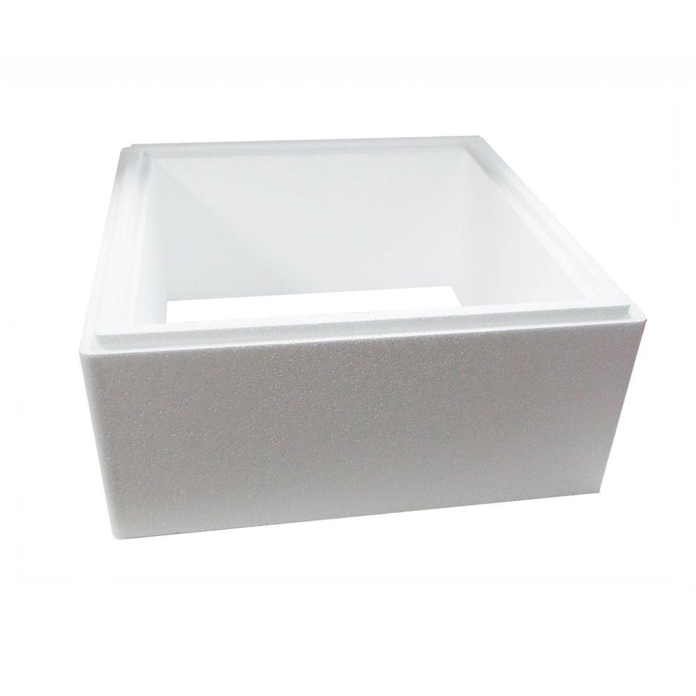 Kuchenbox Quadratisch 14" Keep It Cool Styropor Transport Faltbar Display Aufbewahrung