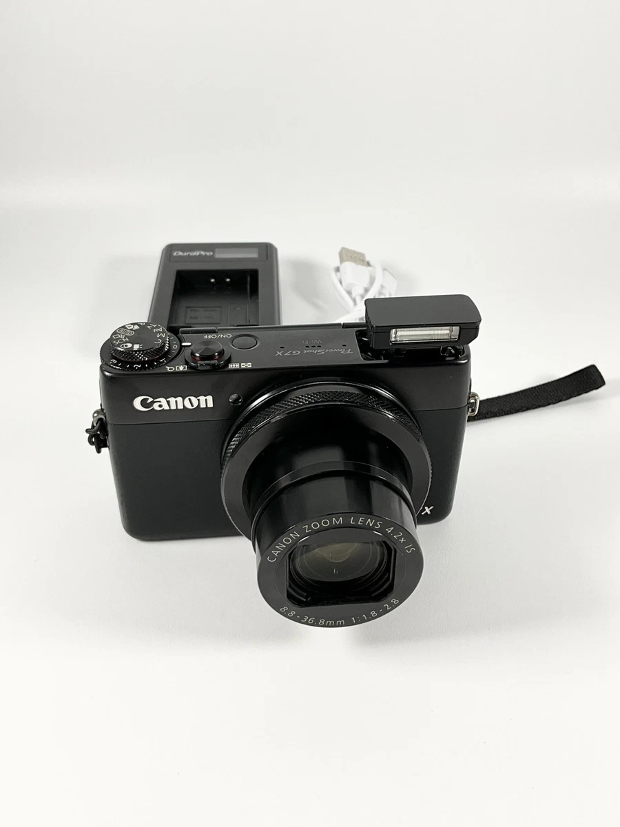 Canon PowerShot Digital Camera X G7 Mark III - Black G7X 4.2x &amp