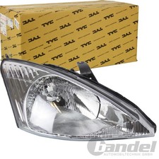TYC HAUPTSCHEINWERFER CHROM H4 VORNE RECHTS für FORD FOCUS BIS BAUJAHR 09.2001