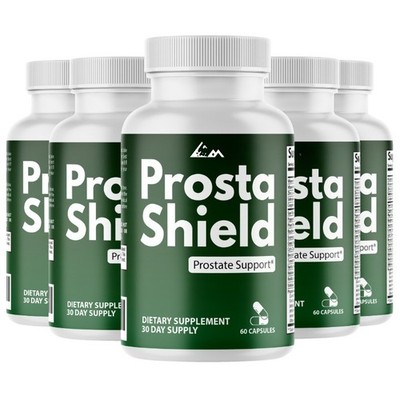Prosta Shied Supports Healthy Prostate Function Supplement - 5 Bottles