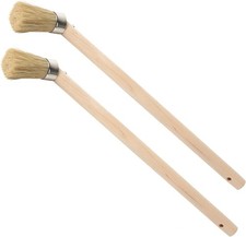 2-Pack Tire Lube Brush for 11.8" Wooden Handle - Small
