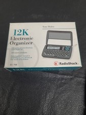 Vintage 1997 Radio Shack 65-744 12K Memory Electronic Organizer w Box  Book