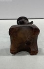 Carved Wooden Statue Of Chinese Man — photo 4