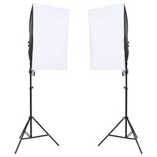 Vidaxl Kit per Studio Fotografico con Set di Luci e Fondale 