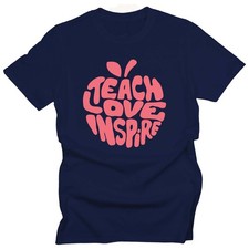 Teach Love Inspire Teacher Tshirt, Teacher Appreciation Week Gift