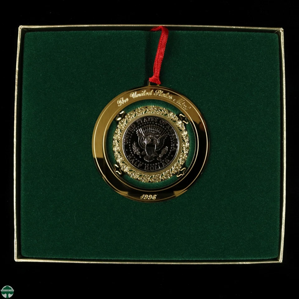 1996 United States Mint Half Dollar Christmas Ornament - Image 4 of 4