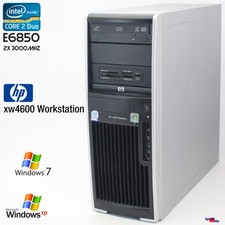 Computer HP WORKSTATION XW4600 Con Windows XP RS232 parallelo NVIDIA QUADRO 2000