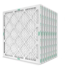 20x23x1 MERV 8 Pleated Air Filters by Mann Hummel. Box of 8.