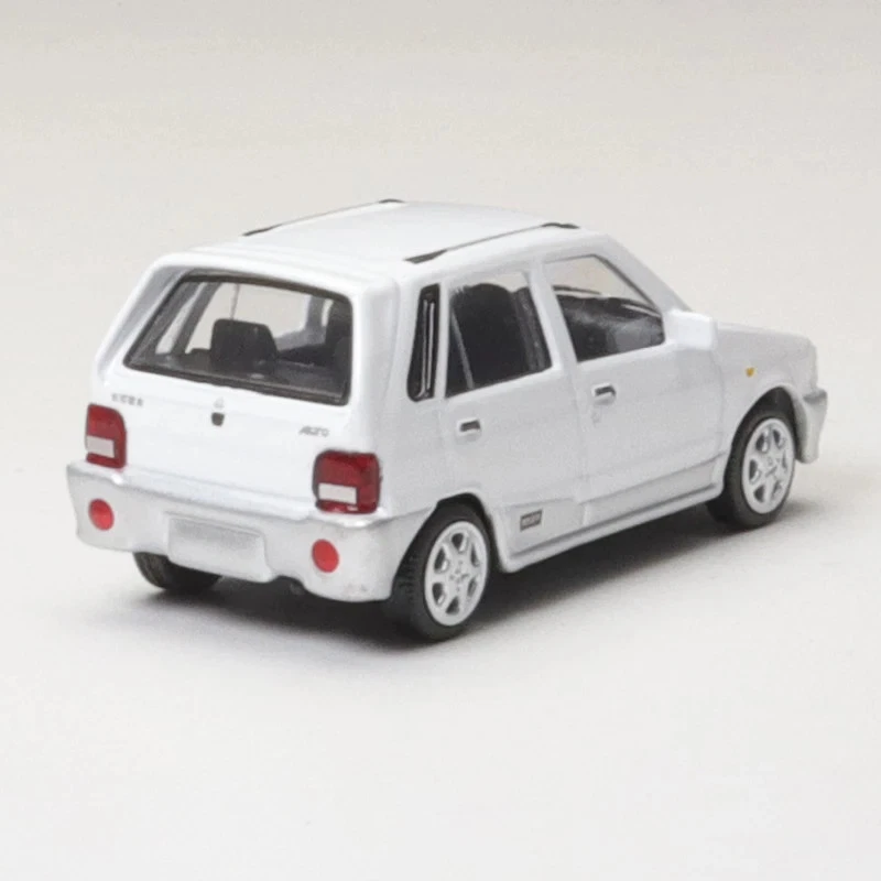  1/64 Simulation Alloy Car Model Suzuki Otto Happy Prince White Car Collection - Image 4 of 4