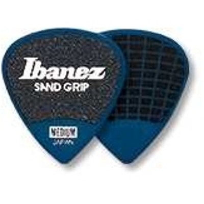 Ibanez PPA16MSG-DB Plektren 0,8mm Sand Grip 6 Stück Medium Dark Blue