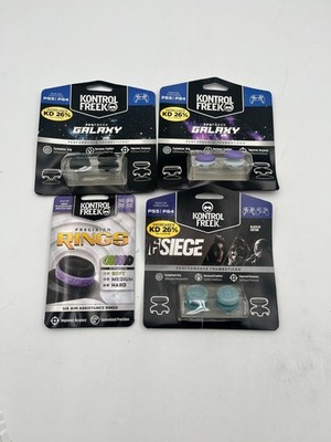 Lot of KontrolFreek FPS Freek Rainbow Six Siege Thumbsticks & Precision Rings