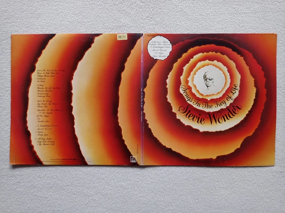 2 LP 33T+45 T+LIVRET STEVIE WONDER "Songs In The Key Of Life" MOTOWN FRANCE ° - Photo 3/4