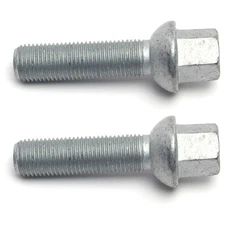 H&R 1455502 2 x Mercedes Type Ball Seat Wheel Lug Bolts 14 x 1.5 x 55 mm Set Kit