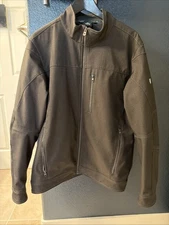 KÜHL Impakt Soft Shell Jacket Men’s Large Carbon Black Wind & Water Res.