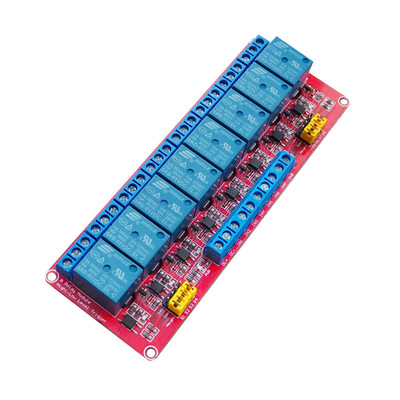 8 Channel 5V Relay Module with Optocoupler Isolation Support High and Low Level