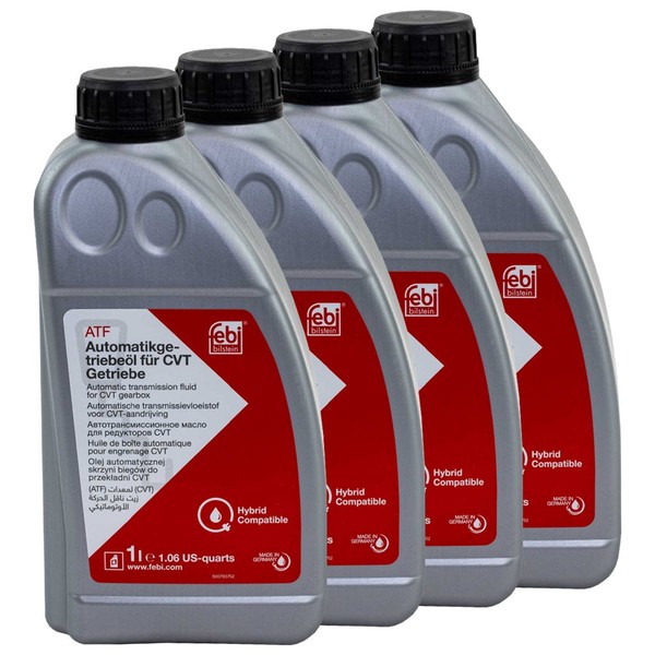 GetriebeöL AutomatikgetriebeöL ATF CVT Febi 27975 4 X 1 Liter FüR Audi Subaru-image