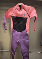 Surf SnorkelRealon Youth Wetsuit Size large Pink Purple Perfect For Water sports
