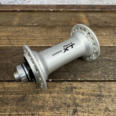 Vintage Shimano Deore XT HB-M770 Front Hub 36H 100mm QR Silver MTB