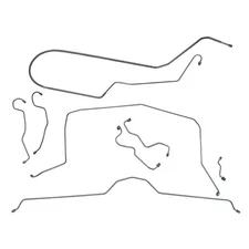 1969 Chevrolet Corvette POWER Disc Complete Brake Line Kit Set 8pc STAINLESS