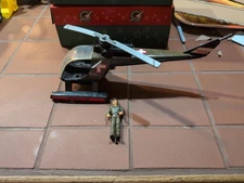 Mini Tonka / Play People: Army Medic Helicopter & Play People Pilot Figure