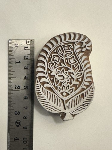 Set of 3 Shapes various Design Printing Block Wooden Stamp New WBS 3 - Picture 4 of 5
