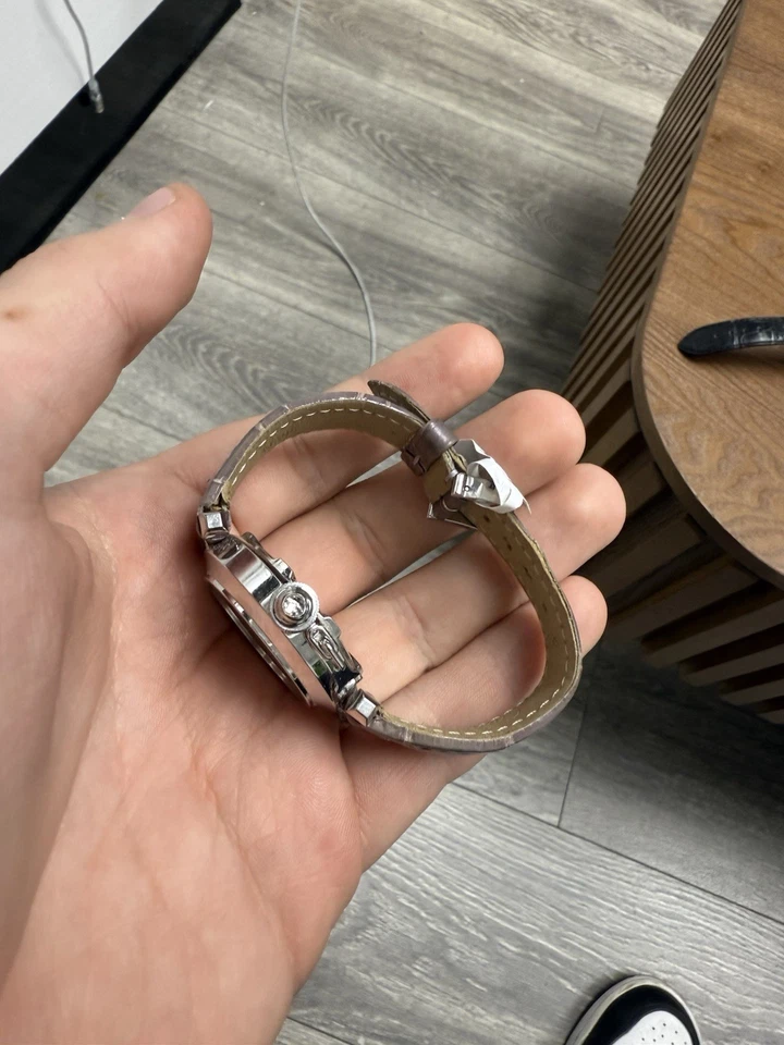 Cartier Pasha 18K White Gold Factory Diamond Watch Automatic Ladies Watch 2528 - Image 4 of 4