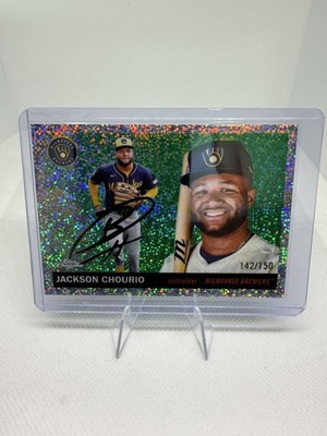 2026 Topps Chrome Platinum Jackson Chourio #/150 Brewers!