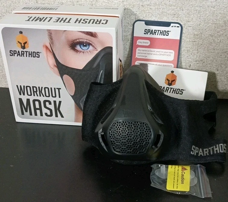 Sparthos Workout Mask - High Altitude Elevation Simulation - for Gym, Cardio New - Image 2 of 3
