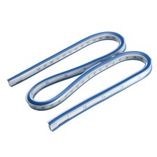 Flexible Ruler 24 Inch 60cm Curve Ruler for Engineering Drawing Design Graphics,