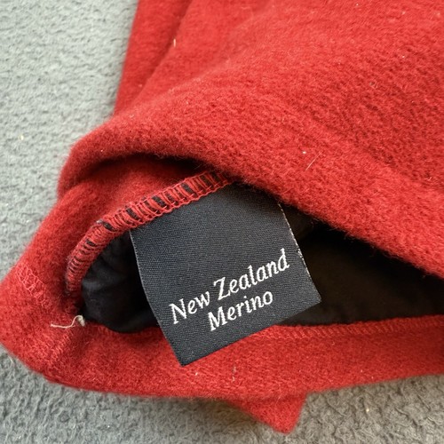 Norsewear Vest Womens Medium Red Lambswool Full Zip New Zealand - Bild 5 von 10