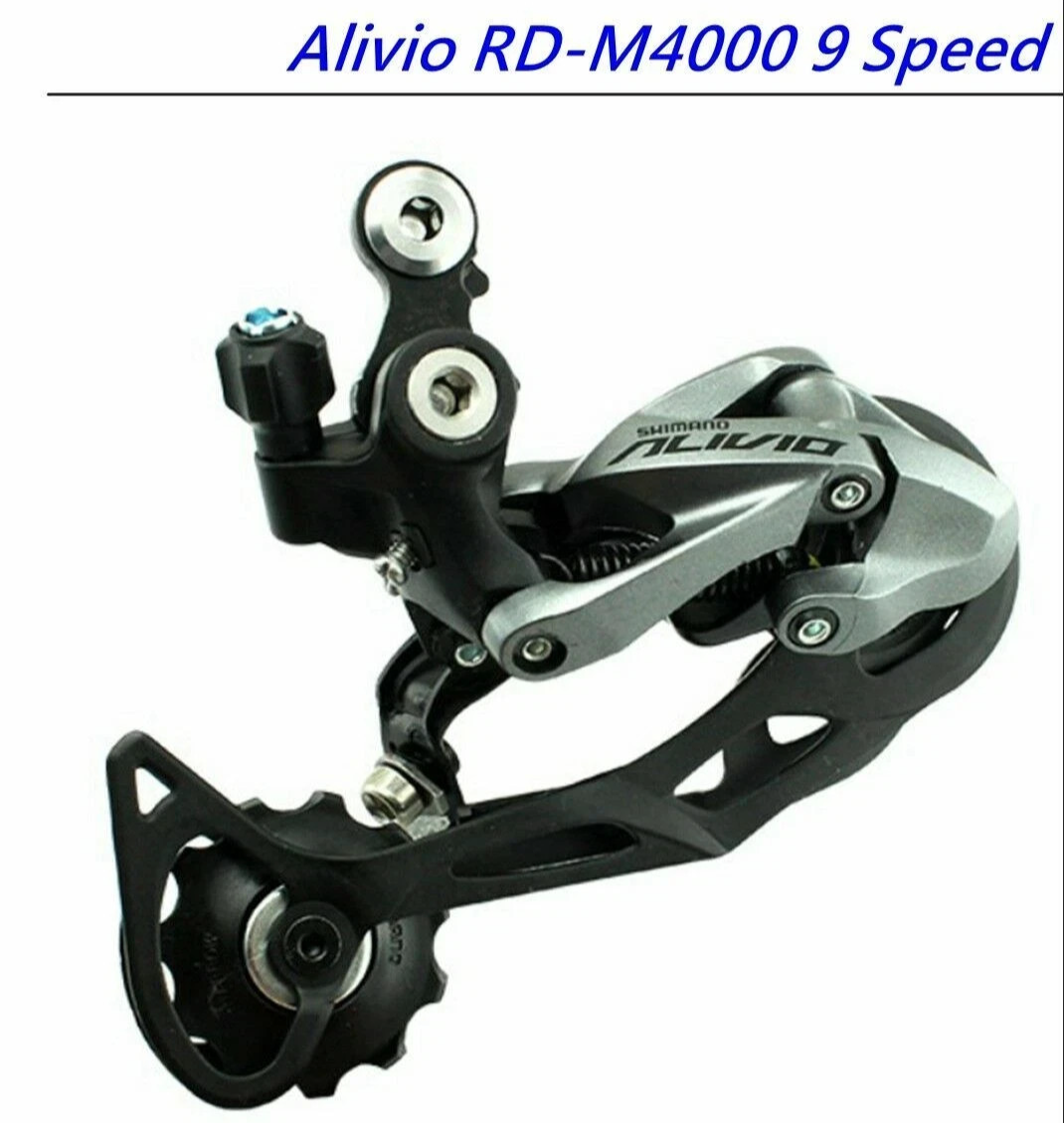 NEW Shimano Alivio RD-M4000 9 Speed Mountain Bike Rear Derailleur