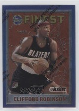 1995-96 Topps Finest Clifford Robinson #110 0c4