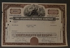 The Atlantic Refining Company 1965 85 Shares preference
