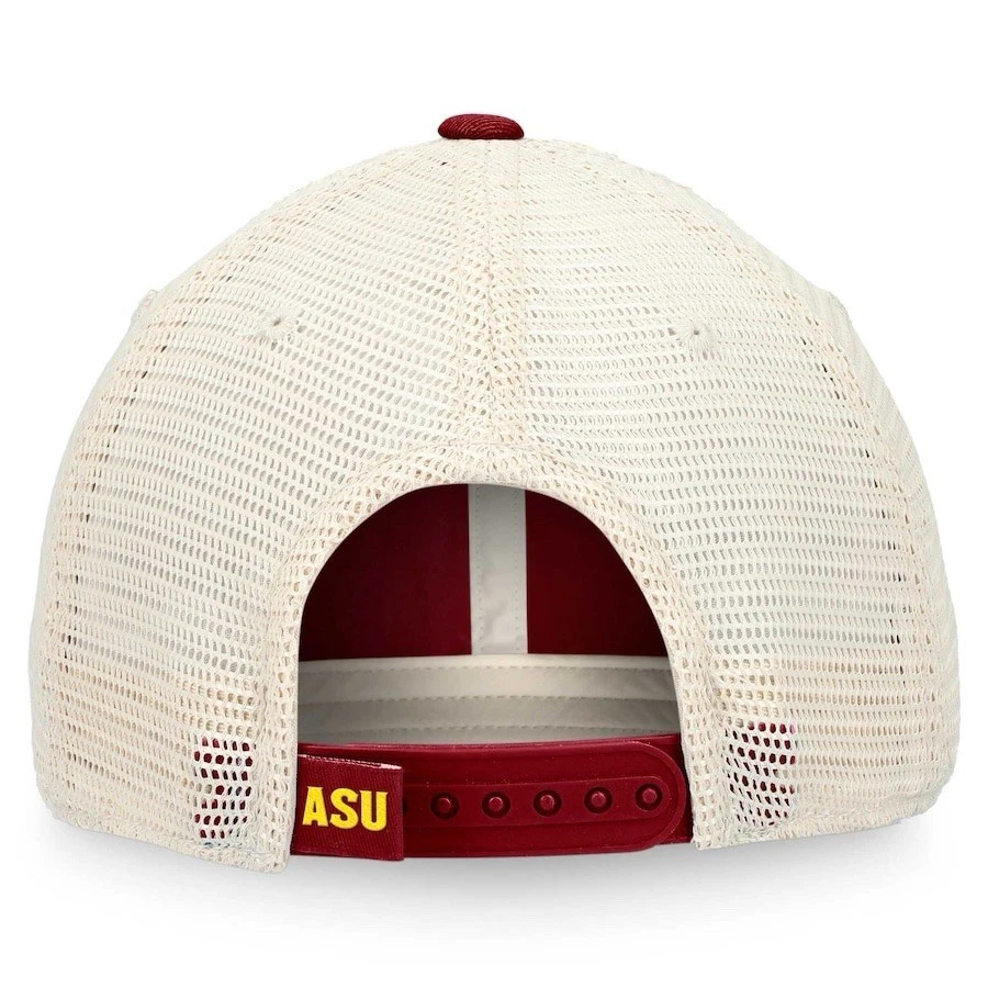 TOTW NCAA Arizona State Sun Devils Trucker Sombrero Gorra Hombres Snapback Ajustable NUEVO Foto 4 de 4