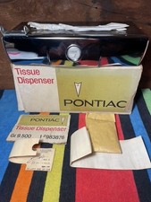 Nos 1959-67 Pontiac Tissue Dispenser W Dash Mounting Bracket Nib Box 983876
