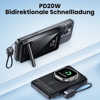 MagSafe Magnetische Wireless Power Bank 20000mAh 22.5W PD für iPhone 15/14/13/12