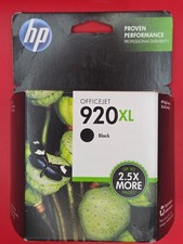 HP 920XL Black High Yield Ink Cartridge New Sealed Exp 8/13