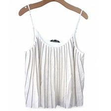 Nwt Banana Republic M Pleated Camisole Sleeveless Tank Top Women's 59