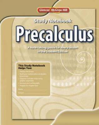Precalculus, Study Notebook by McGraw Hill: Used
