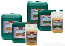 CANNA Terra Vega Flores Nutrient Soil Veg Flower Hydroponics 1 5 10 Litre