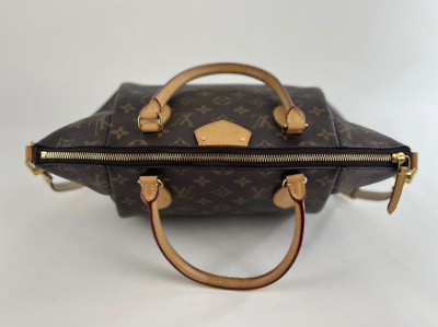 Authentic Louis Vuitton Monogram Turenne MM Satchel Shoulder Handbag M48814