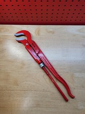 Matco Tools SPW17 KNIPEX 17" Long S-SHAPED Swedish Pipe Wrench Red