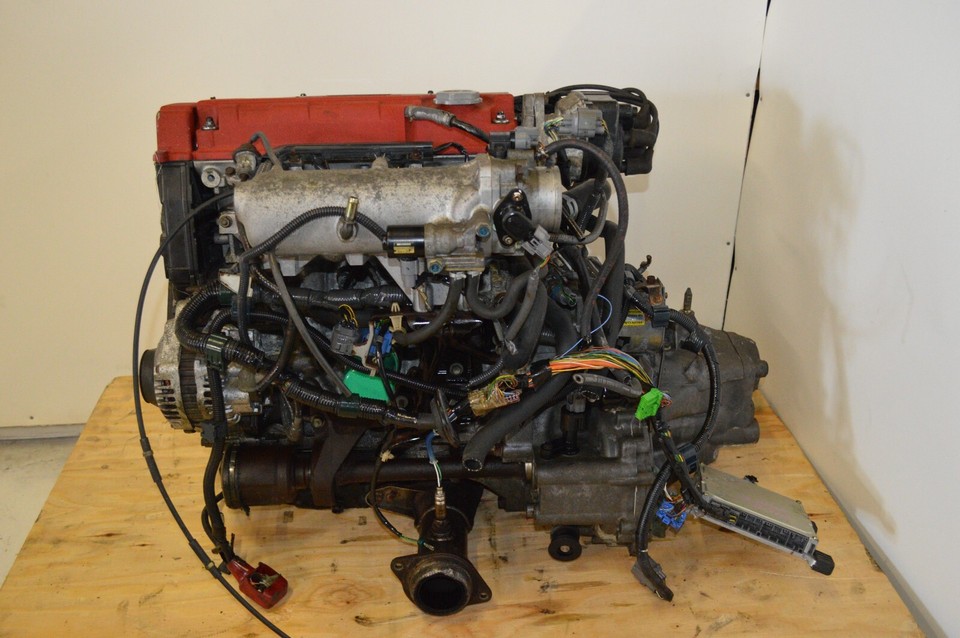 Type R Engine Used 1996-2000 Honda Civic Type R B16B 1.6L VTEC Engine 5 Speed Manual LSD ...