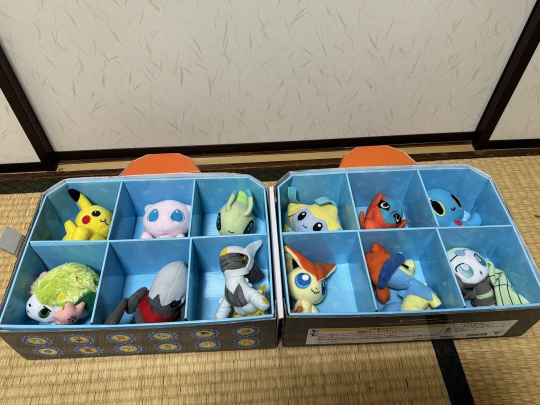 ポケモンセンター ミニPokeDOLLセットF Pokemon Center Original Pokemon Dollhouse Pokedoll Set Complete
