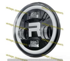 7'' LED Headlight For Royl Enfield Interceptor Classic Bullet Standard Electra