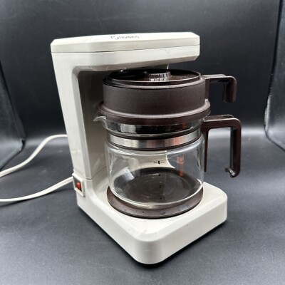 Vintage 80's NORELCO EXPRESS FOUR 4 Cup Automatic Drip Coffee Maker HB5126  | eBay