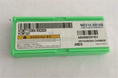 10Pcs/Box Mitsubishi VCMT110304 NX2525 VCMT221 Carbide Insert ki