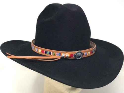 Vintage Biltmore Black Felt Cowboy Hat 