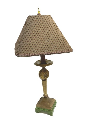 Vintage Raymond Waites Frederick Cooper Tall Buffet Lamp + Shade Rare Large HTF - Picture 7 of 10